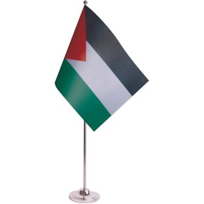 AZ FLAG Prestige Tischflagge Palästina 22x15 cm Metall Palästinensische Tischfahne 15 x 22 Cm Flaggen AZ FLAG Prestige Tischflagge Palästina 22x15 cm Metall Palästinensische Tischfahne 15 x 22 Cm Flaggen