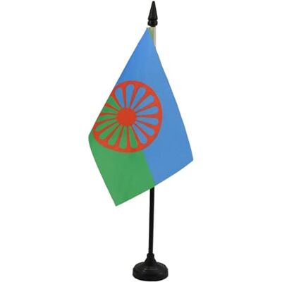 AZ FLAG Tischflagge Gypsy 15x10 cm Zigeuner Tischfahne 10 x 15 Cm Flaggen AZ FLAG Tischflagge Gypsy 15x10 cm Zigeuner Tischfahne 10 x 15 Cm Flaggen