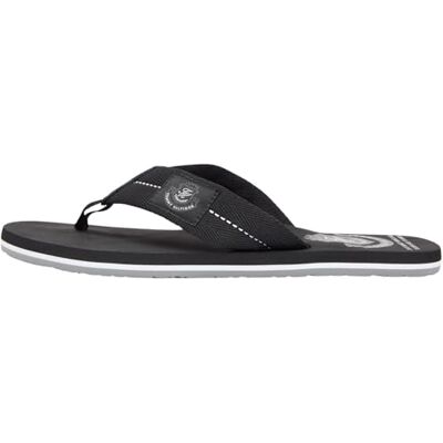 Tommy Hilfiger Herren Flip Flops Patch mit Gurtband-Riemen, Schwarz (Black), 39 Tommy Hilfiger Herren Flip Flops Patch mit Gurtband-Riemen, Schwarz (Black), 39