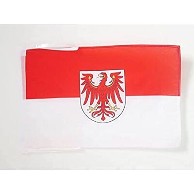AZ FLAG Flagge Brandenburg 45x30 cm Mit Kordel Brandenburg Fahne 30 x 45 Cm Flaggen AZ FLAG Flagge Brandenburg 45x30 cm Mit Kordel Brandenburg Fahne 30 x 45 Cm Flaggen