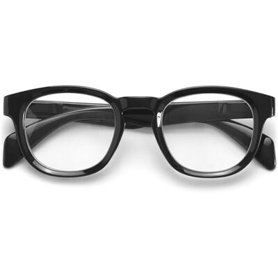 OPULIZE AWE Blaulichtfilter-Lesebrille für Damen und Herren – Retro-Rundform – Blendfreie Computer- und Gaming-Brille – UV- und Augenbelastungsschutz – Schwarz +3,00 OPULIZE AWE Blaulichtfilter-Lesebrille für Damen und Herren – Retro-Rundform – Blendfreie Computer- und Gaming-Brille – UV- und Augenbelastungsschutz – Schwarz +3,00