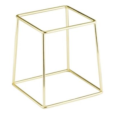 APS 33313 Buffetständer MULTI Metall, 18 x 18 cm, H: 20 cm, gold, stapelbar APS 33313 Buffetständer MULTI Metall, 18 x 18 cm, H: 20 cm, gold, stapelbar