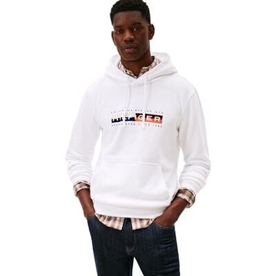 Tommy Hilfiger Herren Th Colour Block Graphic Hoodie Mw0mw40041 Kapuzenpullover (1er Pack) Tommy Hilfiger Herren Th Colour Block Graphic Hoodie Mw0mw40041 Kapuzenpullover (1er Pack)