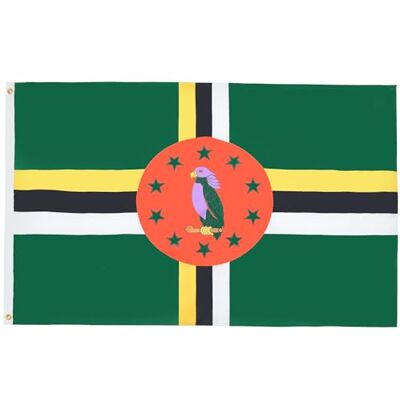 AZ Flag Dominicazászló - 150x90cm Tartós Poliészter Beltéri/ kültéri AZ Flag Dominicazászló - 150x90cm Tartós Poliészter Beltéri/ kültéri