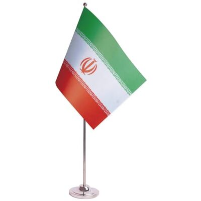 AZ FLAG Prestige Tischflagge Iran 22x15 cm Metall Iranische Tischfahne 15 x 22 Cm Flaggen AZ FLAG Prestige Tischflagge Iran 22x15 cm Metall Iranische Tischfahne 15 x 22 Cm Flaggen