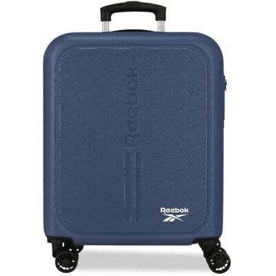 Reebok Boston Marine Kabinenkoffer, 40 x 55 x 20 cm, starres ABS-Kombinationsschloss, integriert, 37L 2.6kg, 4 Doppelräder, Handgepäck von Joumma Bags Reebok Boston Marine Kabinenkoffer, 40 x 55 x 20 cm, starres ABS-Kombinationsschloss, integriert, 37L 2.6kg, 4 Doppelräder, Handgepäck von Joumma Bags