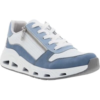 Rieker Damen N5204 Sneaker Low Blau 42 Rieker Damen N5204 Sneaker Low Blau 42