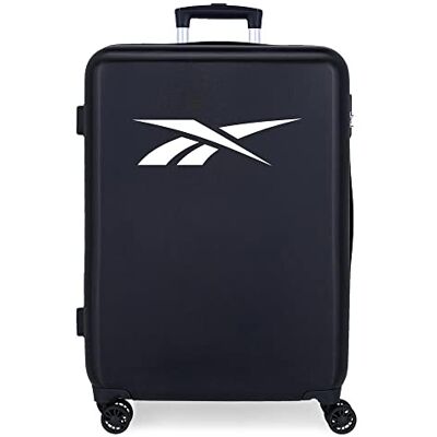 Reebok Portland Medium Koffer Blau 48x68x26 cm Starres ABS Seitliches Zahlenschloss 70L 3 kg 4 Doppelräder Reebok Portland Medium Koffer Blau 48x68x26 cm Starres ABS Seitliches Zahlenschloss 70L 3 kg 4 Doppelräder