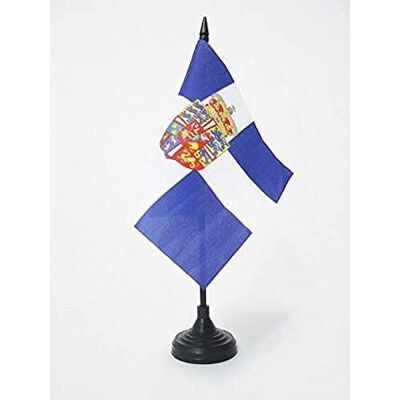 AZ FLAG Tischflagge Königliche Standarte Von Griechenland 1936-1967 15x15 cm Griechische Tischfahne 15 x 15 Cm Flaggen AZ FLAG Tischflagge Königliche Standarte Von Griechenland 1936-1967 15x15 cm Griechische Tischfahne 15 x 15 Cm Flaggen
