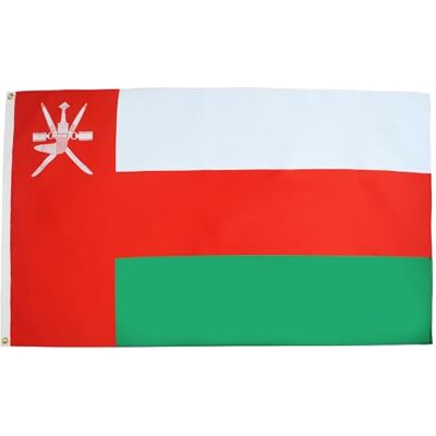 Az Flag - ománi zászló 90x60 - zászló Az Flag - ománi zászló 90x60 - zászló