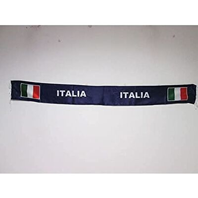 AZ FLAG Fan Shal Italien Satin Italienische Fanshal Halstuch AZ FLAG Fan Shal Italien Satin Italienische Fanshal Halstuch