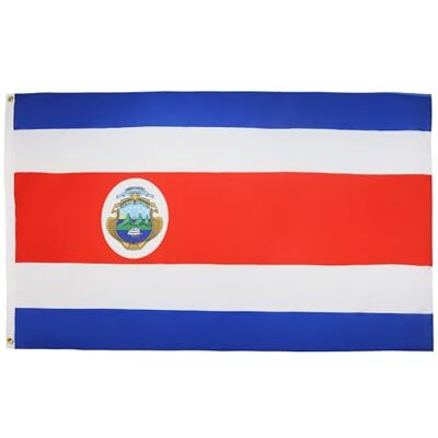 Az Flag - Costa Rica - 150x90cm - Könnyű poliészter - Zászló Az Flag - Costa Rica - 150x90cm - Könnyű poliészter - Zászló