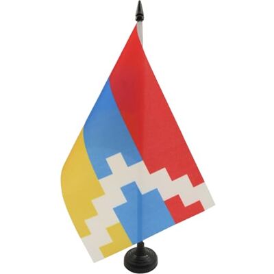 AZ FLAG Tischflagge Bergkarabach 21x14 cm Gharabagh Tischfahne 14 x 21 Cm Flaggen AZ FLAG Tischflagge Bergkarabach 21x14 cm Gharabagh Tischfahne 14 x 21 Cm Flaggen