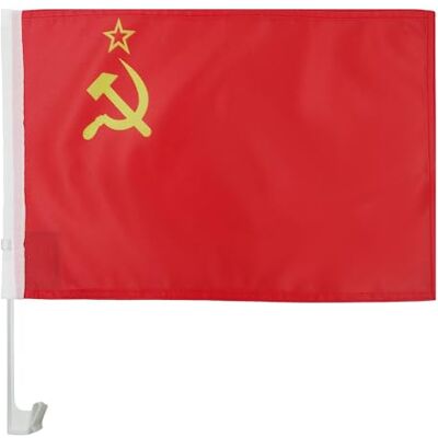 AZ FLAG Autofahne Sowjetunion Udssr 45x30 cm Kommunismus Autoflagge 30 x 45 Cm Auto Flaggen AZ FLAG Autofahne Sowjetunion Udssr 45x30 cm Kommunismus Autoflagge 30 x 45 Cm Auto Flaggen