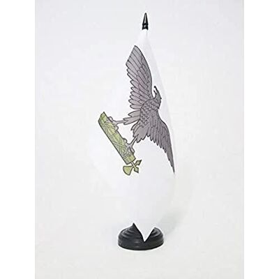 AZ FLAG Tischflagge Adler auf Beam RSI Kunststoff Schaftbasis, 21 x 14 cm, Schwarz AZ FLAG Tischflagge Adler auf Beam RSI Kunststoff Schaftbasis, 21 x 14 cm, Schwarz