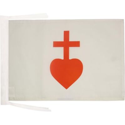AZ FLAG Flagge Heiligstes Herz Jesu 45x30 cm Mit Kordel Katholischen Fahne 30 x 45 Cm Flaggen AZ FLAG Flagge Heiligstes Herz Jesu 45x30 cm Mit Kordel Katholischen Fahne 30 x 45 Cm Flaggen