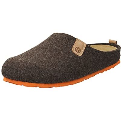 Rohde Herren Pantoffeln Hausschuhe Softfilz Napoli-H 6900, Größe:43 EU, Farbe:Braun Rohde Herren Pantoffeln Hausschuhe Softfilz Napoli-H 6900, Größe:43 EU, Farbe:Braun