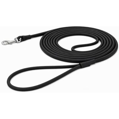 Flamingo Hundeleine – Trainings- und Suchleine mit Handschlaufe – 5m x 6mm – Caspar Schwarz – Biothane – Karabiner verchromt Flamingo Hundeleine – Trainings- und Suchleine mit Handschlaufe – 5m x 6mm – Caspar Schwarz – Biothane – Karabiner verchromt