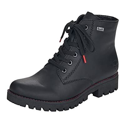 Rieker Damen Stiefel, Frauen Schnürstiefel,TEX Rieker Damen Stiefel, Frauen Schnürstiefel,TEX