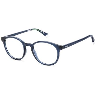 Polaroid Brille mit Sehstärke für Herren optional mit Sonnenbrillentönung oder Blaulichtfilter, Oval, gefertigt aus Öko-Polyamid, Modell: PLD D498 (inklusive Brillenetui) Polaroid Brille mit Sehstärke für Herren optional mit Sonnenbrillentönung oder Blaulichtfilter, Oval, gefertigt aus Öko-Polyamid, Modell: PLD D498 (inklusive Brillenetui)