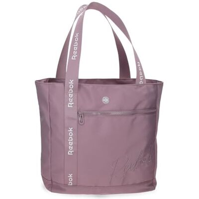 Reebok Einkaufstasche, 36 x 36 x 12 cm, Polyester, Violett, Rosa, von Joumma Bags Reebok Einkaufstasche, 36 x 36 x 12 cm, Polyester, Violett, Rosa, von Joumma Bags
