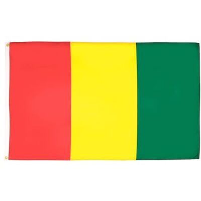 AZ FLAG Flagge Guinea 90x60 cm Guineische Fahne 100% Polyester mit Messing-Ösen 50g AZ FLAG Flagge Guinea 90x60 cm Guineische Fahne 100% Polyester mit Messing-Ösen 50g
