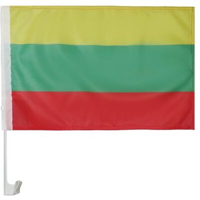AZ FLAG Autofahne Litauen 45x30 cm Litauische Autoflagge 30 x 45 Cm Auto Flaggen AZ FLAG Autofahne Litauen 45x30 cm Litauische Autoflagge 30 x 45 Cm Auto Flaggen