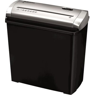 Fellowes Trito 2S – Aktenvernichter, Streifenschnitt, 5 Blatt, schwarz Fellowes Trito 2S – Aktenvernichter, Streifenschnitt, 5 Blatt, schwarz