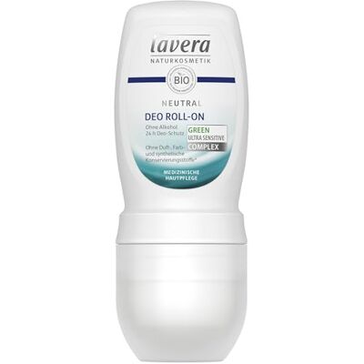 Lavera Természetes Dezodor Roll-On - Érzékeny Bőr - 24h Védelem Lavera Természetes Dezodor Roll-On - Érzékeny Bőr - 24h Védelem