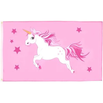 AZ FLAG Flagge Rosaes Einhorn 150x90 cm Unicorn Fahne 100% Polyester mit Messing-Ösen 110g AZ FLAG Flagge Rosaes Einhorn 150x90 cm Unicorn Fahne 100% Polyester mit Messing-Ösen 110g