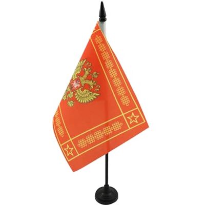 AZ FLAG - Orosz zászló 21x14 - Orosz trikolór - Poliészter - Asztali zászló AZ FLAG - Orosz zászló 21x14 - Orosz trikolór - Poliészter - Asztali zászló