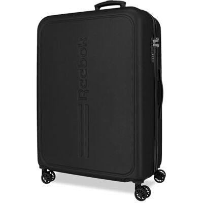 Reebok Valley Mittelgroßer Koffer schwarz 46x65x25 cm, starres ABS 56 L 3.16 kgs Reebok Valley Mittelgroßer Koffer schwarz 46x65x25 cm, starres ABS 56 L 3.16 kgs