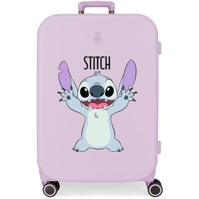Disney Joumma Playful Medium Koffer, Flieder, 48 x 70 x 28 cm, hart, 4,3 kg, TSA-Schloss, integriertes ABS, 4,3 kg, 79L Disney Joumma Playful Medium Koffer, Flieder, 48 x 70 x 28 cm, hart, 4,3 kg, TSA-Schloss, integriertes ABS, 4,3 kg, 79L