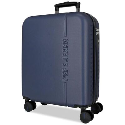 Pepe Jeans Montana Blauer Kabinenkoffer 40x55x20 cm Starrer ABS-integrierter TSA-Verschluss 37 L 3 kg Handgepäck Pepe Jeans Montana Blauer Kabinenkoffer 40x55x20 cm Starrer ABS-integrierter TSA-Verschluss 37 L 3 kg Handgepäck
