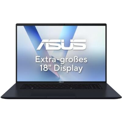 Asus Vivobook 18 M1807GA Copilot+ PC AMD Ryzen AI 7 445 Laptop 45,7 cm (18") WUXGA 16 GB DDR5-SDRAM 512 GB SSD Wi-Fi 6 (802.11ax) Blau Asus Vivobook 18 M1807GA Copilot+ PC AMD Ryzen AI 7 445 Laptop 45,7 cm (18") WUXGA 16 GB DDR5-SDRAM 512 GB SSD Wi-Fi 6 (802.11ax) Blau
