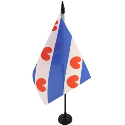 AZ FLAG Tischflagge Provinz Fryslân 21x14 cm Fryslân In Niederlande Tischfahne 14 x 21 Cm Flaggen AZ FLAG Tischflagge Provinz Fryslân 21x14 cm Fryslân In Niederlande Tischfahne 14 x 21 Cm Flaggen