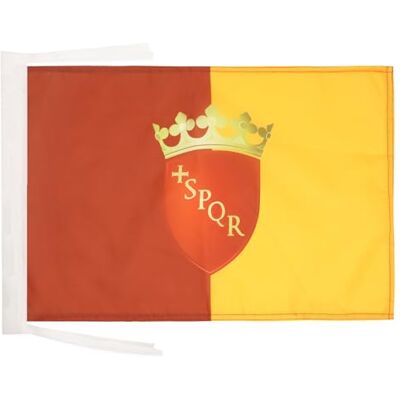 AZ FLAG Flagge Rom Mit Waffen 45x30 cm Mit Kordel Roma Fahne 30 x 45 Cm Flaggen AZ FLAG Flagge Rom Mit Waffen 45x30 cm Mit Kordel Roma Fahne 30 x 45 Cm Flaggen