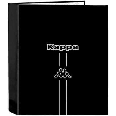 safta KAPPA DARK Ordner mit 4 Ringen, ideal für Kinder verschiedener Altersgruppen, bequem und vielseitig, Qualität und Widerstandsfähigkeit, 27 x 6 x 33 cm, Schwarz, M, Lässig safta KAPPA DARK Ordner mit 4 Ringen, ideal für Kinder verschiedener Altersgruppen, bequem und vielseitig, Qualität und Widerstandsfähigkeit, 27 x 6 x 33 cm, Schwarz, M, Lässig