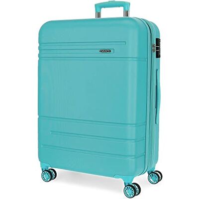 MOVOM Galaxy Cabin Suitcase, Suitcase Set, hergestellt aus ABS, EIN Starkes und leichtes Material, Seitliche Kombinationsverriegelung am Anzug für sicheres Reisen, grün, Tailla unica, Großer Koffer MOVOM Galaxy Cabin Suitcase, Suitcase Set, hergestellt aus ABS, EIN Starkes und leichtes Material, Seitliche Kombinationsverriegelung am Anzug für sicheres Reisen, grün, Tailla unica, Großer Koffer