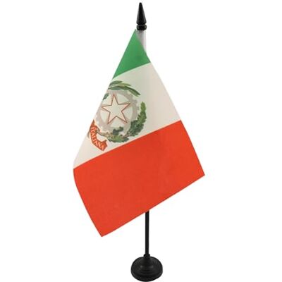 AZ FLAG Tischflagge Italien Staatsschiffflagge 21x14 cm Italienische Tischfahne 14 x 21 Cm Flaggen AZ FLAG Tischflagge Italien Staatsschiffflagge 21x14 cm Italienische Tischfahne 14 x 21 Cm Flaggen