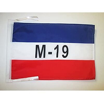 AZ FLAG Flagge Kolumbien Movimiento 19 De Abril 45x30 cm Mit Kordel Bewegung 19 M-19 Fahne 30 x 45 Cm Flaggen AZ FLAG Flagge Kolumbien Movimiento 19 De Abril 45x30 cm Mit Kordel Bewegung 19 M-19 Fahne 30 x 45 Cm Flaggen