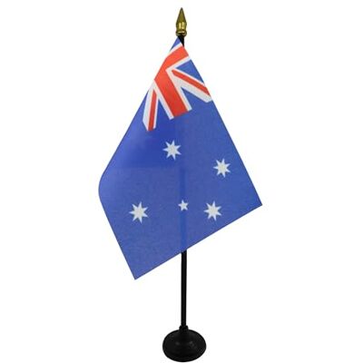 AZ FLAG Tischflagge Australien 15x10 cm Goldene Splitze Australische Tischfahne 10 x 15 Cm Flaggen AZ FLAG Tischflagge Australien 15x10 cm Goldene Splitze Australische Tischfahne 10 x 15 Cm Flaggen