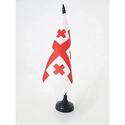 AZ FLAG Tischflagge Kreuz Orden Vom Heiligen Grab Zu Jerusalem 15x15 cm Ossh Tischfahne 15 x 15 cm Flaggen AZ FLAG Tischflagge Kreuz Orden Vom Heiligen Grab Zu Jerusalem 15x15 cm Ossh Tischfahne 15 x 15 cm Flaggen