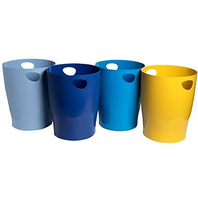 Exacompta Ecobin Papírkosár - Vegyes színek - 15L Exacompta Ecobin Papírkosár - Vegyes színek - 15L