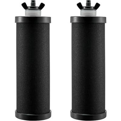 VEVOR Wasserfilter-Ersatz Reinigungselemente Ersatzfilter 2er-Pack (2 Aktivkohlefilter), Schwerkraft-Wasserfiltersystem-Ersatz, kompatibel mit den meisten Marken, leicht austauschbarer Wasserfilter VEVOR Wasserfilter-Ersatz Reinigungselemente Ersatzfilter 2er-Pack (2 Aktivkohlefilter), Schwerkraft-Wasserfiltersystem-Ersatz, kompatibel mit den meisten Marken, leicht austauschbarer Wasserfilter
