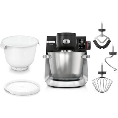 Bosch MUMS6ZS18 Konyhai gép - Fekete, 7 sebesség, 13,1L keverőtál, Biztonsági zár Bosch MUMS6ZS18 Konyhai gép - Fekete, 7 sebesség, 13,1L keverőtál, Biztonsági zár