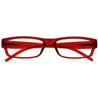 OPULIZE Die Lesebrille Unternehmen Rot Leicht Komfortabel Leser Herren Damen Lesehilfe R32-Z +2,50 OPULIZE Die Lesebrille Unternehmen Rot Leicht Komfortabel Leser Herren Damen Lesehilfe R32-Z +2,50