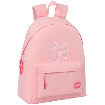safta Miffy Flores Tagesrucksack für Kinder, Qualität und maximale Festigkeit, bequem und vielseitig, 33 x 15 x 42 cm, Pink, M, Casual safta Miffy Flores Tagesrucksack für Kinder, Qualität und maximale Festigkeit, bequem und vielseitig, 33 x 15 x 42 cm, Pink, M, Casual