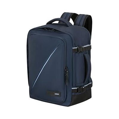 American Tourister Take2Cabin Wizz Air/Vueling Kabinentasche 30 x 20 x 40 cm, 26,5 l, 0,60 kg, Handgepäck, Flugzeug-Rucksack MS, Blau (Dark Navy) American Tourister Take2Cabin Wizz Air/Vueling Kabinentasche 30 x 20 x 40 cm, 26,5 l, 0,60 kg, Handgepäck, Flugzeug-Rucksack MS, Blau (Dark Navy)