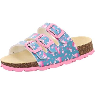 Superfit Mädchen Fussbettpantoffel Hausschuh, Grün 7010, 41 EU Superfit Mädchen Fussbettpantoffel Hausschuh, Grün 7010, 41 EU